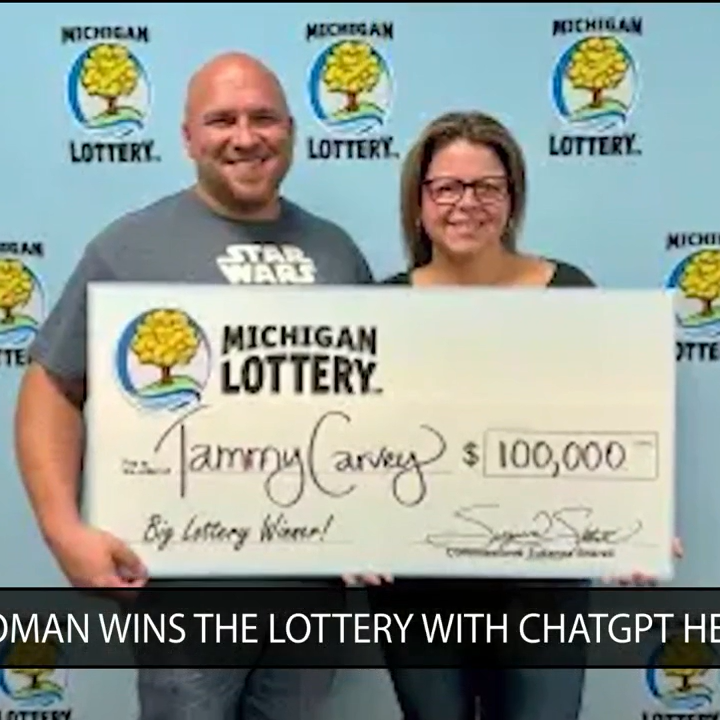 One little question results in big win! Woman wins lottery with numbers from Chat GPT